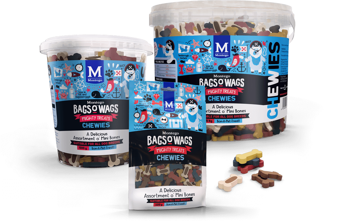 Montego Bags O' Wags Mini Bones Assortment