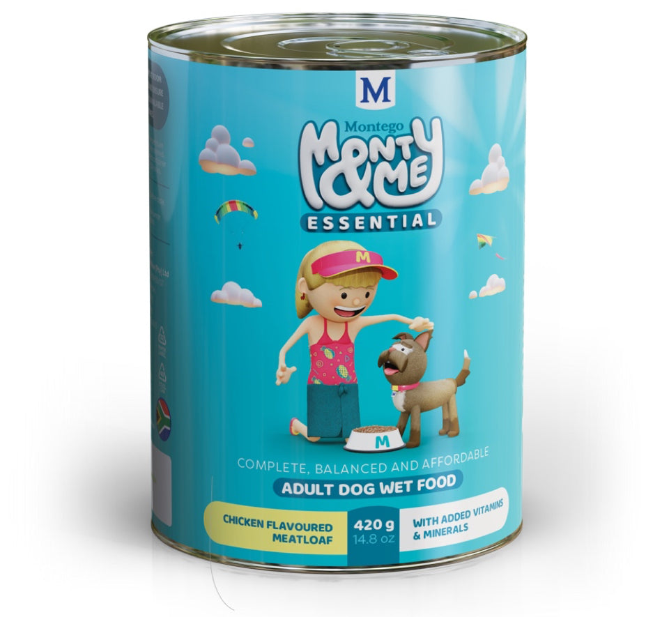 Monty & Me Essential Wet Food 420g