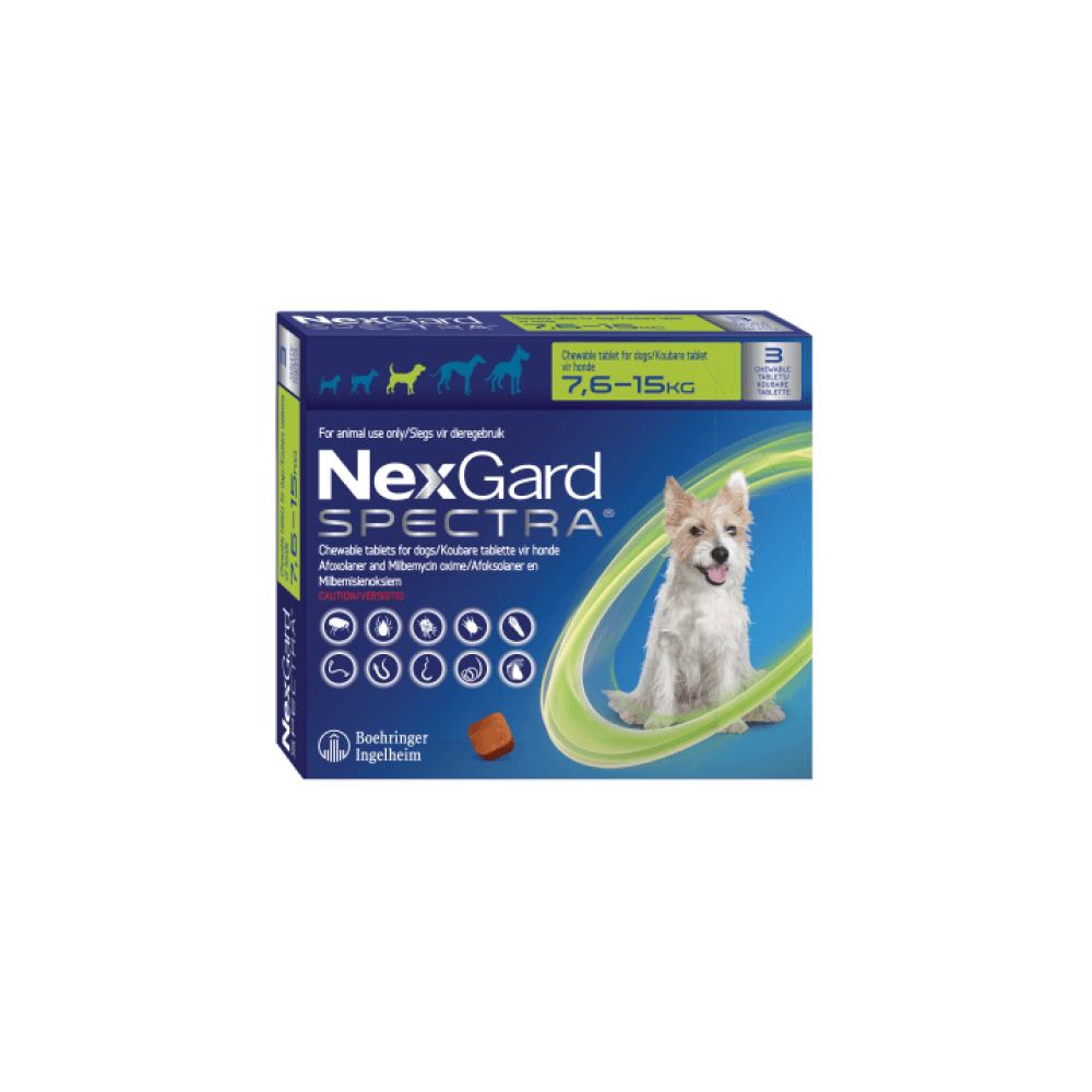 NexGard SPECTRA Dogs 7,6 - 15kg