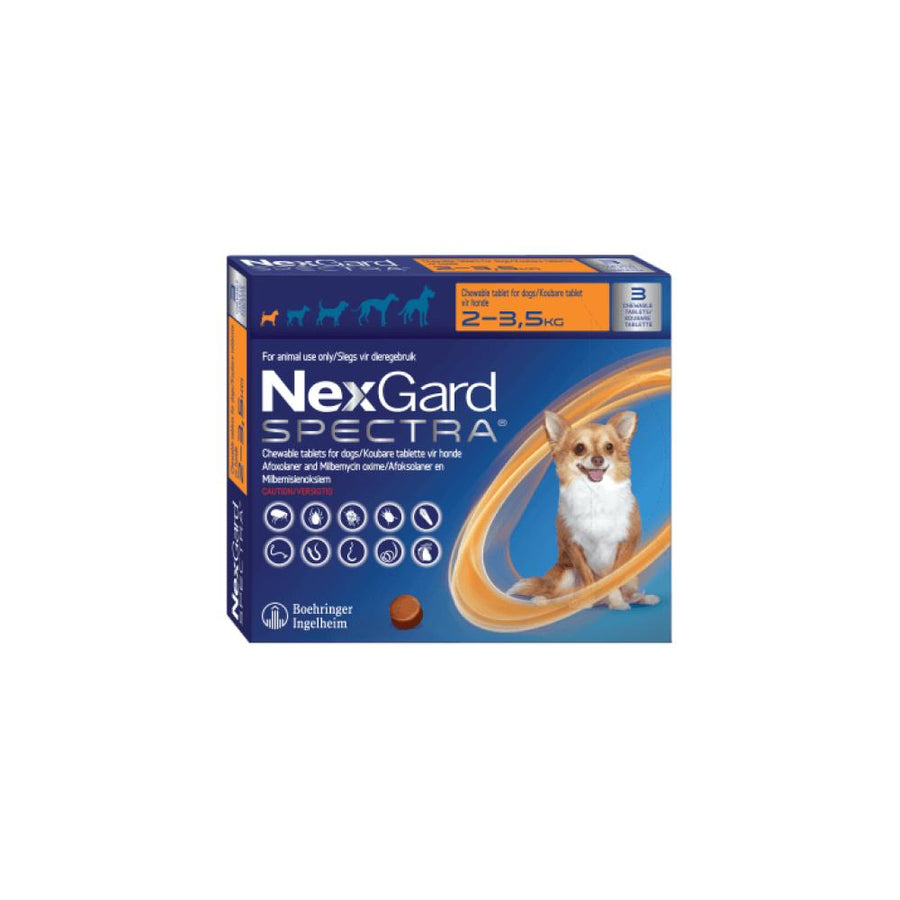 NexGard SPECTRA Dogs 2 - 3,5kg